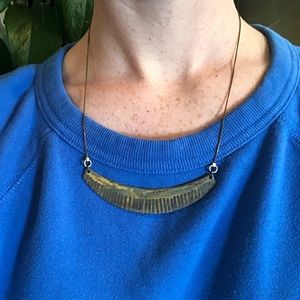 One of a kind statement necklace